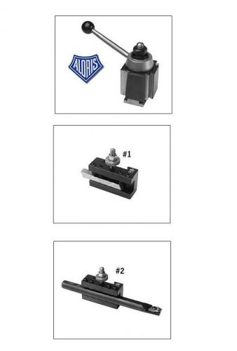 3pc aloris ca intro pro tool post lathe swing 14&#034; to 20&#034; #4-ip for sale