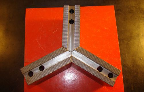 H&amp;R, 82-3.5-P, 3pc Soft Lathe Chuck Jaws, 1.5mm x 60 Serrated, Pointed, /KJ2/