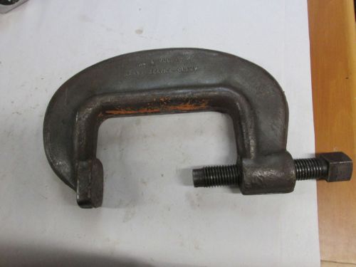 Williams,No.6 Vulcan.,Bridge ,Boiler,heavy duty C-clamp, 3&#034; to 6-1/2&#034; Cap.