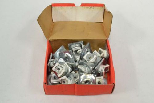 LOT 19 NEW HILTI MSA-F 3/8IN 257416 SIZE 3/8IN IRON CLAMP B347848