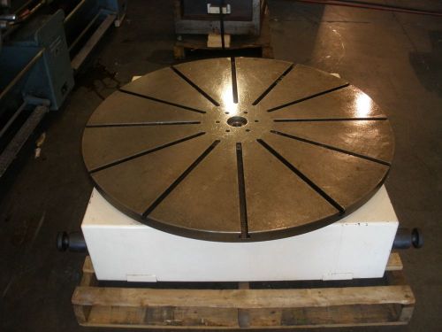 Airmatic Engineering CNC Horizontal Rotary Table 48” Dia. R1200-T738-DRH