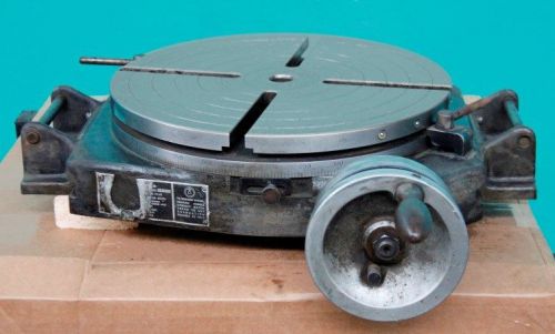 BRIDGEPORT 15&#034; HORIZONTAL ROTARY TABLE MODEL RT-15