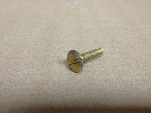 Lot of 49 Brass Carraige Bolts 1/4&#034;, #20 Thread - New!!