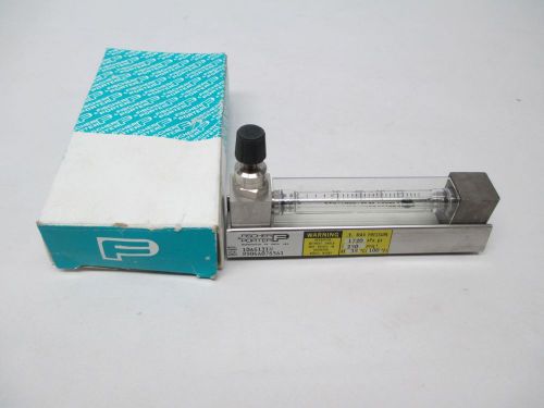 NEW FISCHER PORTER 10A6131N AIR 1/4IN NPT 250PSI FLOWMETER D277869