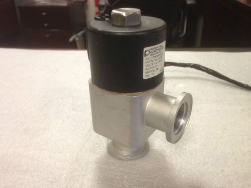 VARIAN L9942302 / NW-25-D/A ELECTROMAGNETIC ALUMINUM BLOCK VALVE