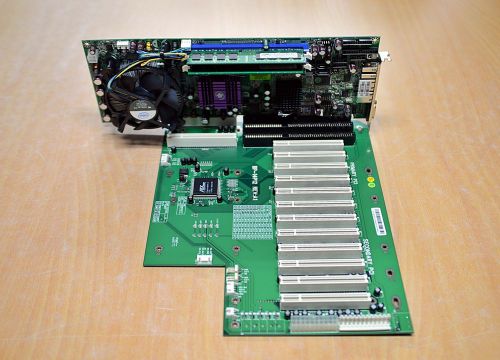 Portwell ROBO-8777VG2A &amp; BP-14P12 REV.A1 Single Board 2G RAM free ship