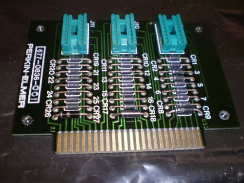 PERKIN ELMER 677-0836-001 PCB QTY (2) &gt;