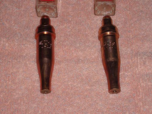 Victor Acetylene tips size #5 &amp; #7