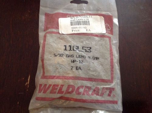 weldcraft 11GL53 5/32 gas lens 4.0 mm wp-12 (2 each) collet body