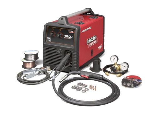 Lincoln k2473-2 power mig 180c mig welder pkg. for sale