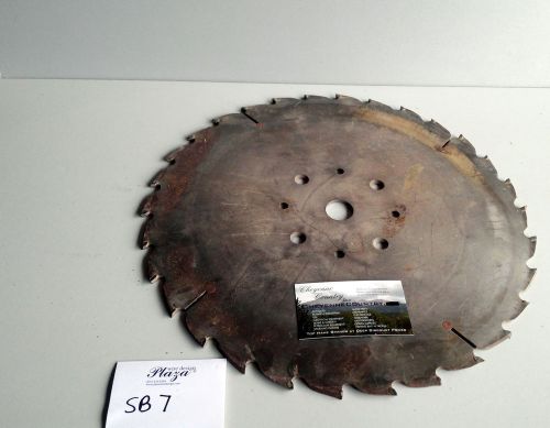 SAWMILL Saw blade 13-3/4&#034; W 1&#034; Arbor for Industrial SB7