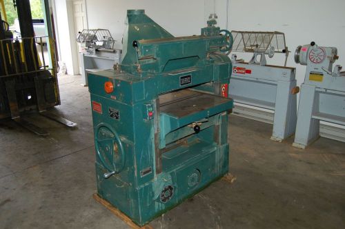 24&#034; Oliver No. 299 Planer, Healical Carbide Head