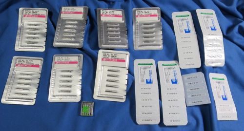 Lot of 72 Dental Burs. Genuine Midwest and Brassler.