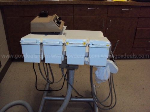 5 Handpiece Dental Cart