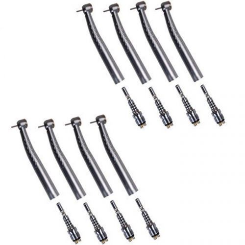 8pcs dental fiber optic high fast speed turbine handpiece fit kavo coupler lucky for sale