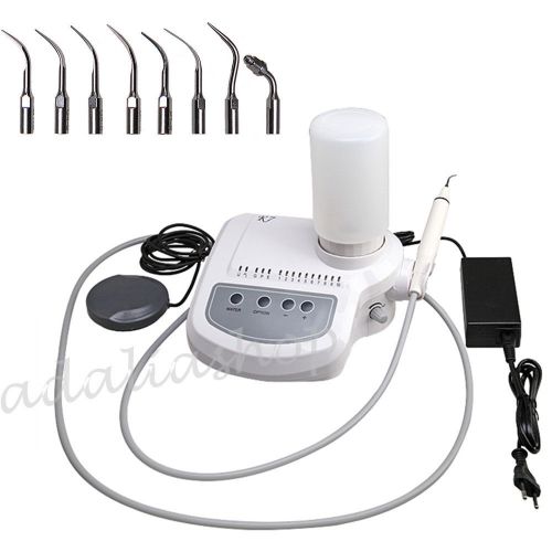 Dental ultrasonic piezo scaler with ems woodpecker tips handpiece &amp;liquid dosing for sale