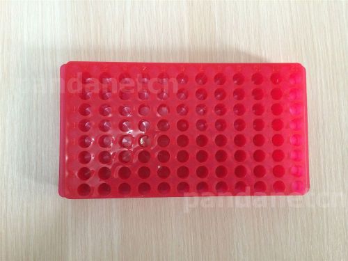 1pcs 0.5ml/1.5ml/2ml microcentrifuge centrifuge tubes rack hold 96 tubes for lab for sale