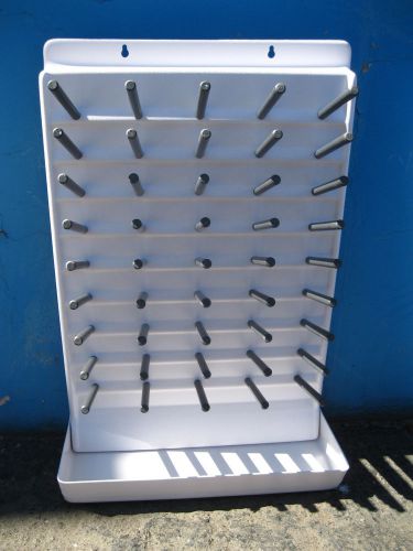 Bell plastics bottle drying rack drain 45 peg board lab glassware dryer for sale