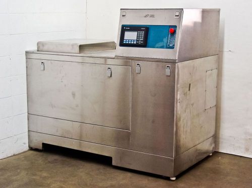 JST  DT921E  Custom PLC Controlled Ultrasonic Glass Plate Washer