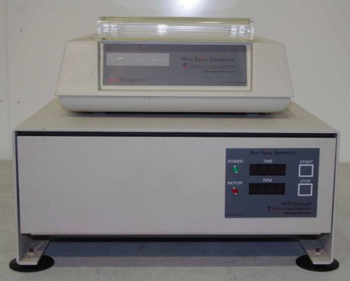 Ortho-Clinical Micro Typing Systems MTS Centrifuge &amp; Incubator ++