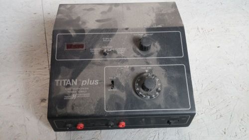 TITAN Plus Electrophoresis Power Supply1504 Helena Laboratories Medical  EG