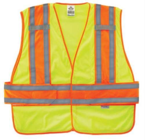 Class 2 two-tone expandable vest (2ea) for sale