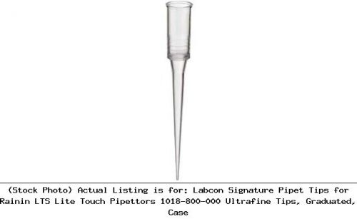 Labcon Signature Pipet Tips for Rainin LTS Lite Touch Pipettors 1018-800-000