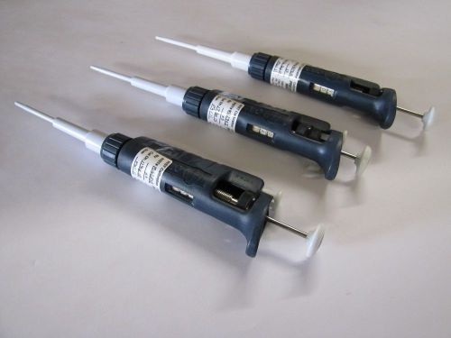 Gilson Pipette  Pipetman P10, Set of Three