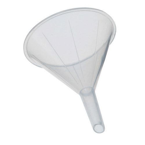 Plastic Utility Funnels: 35mm Polypropylene-Pack of 12