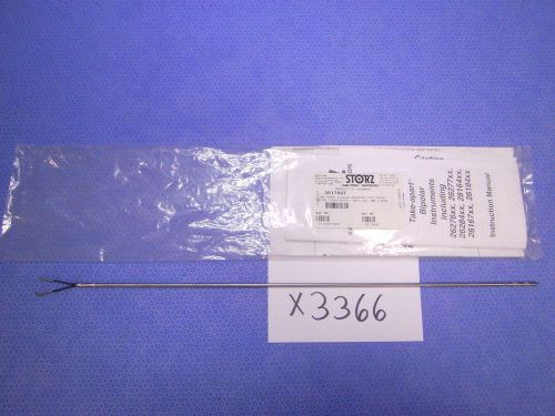 Storz Take Apart Bipolar Grasping Forceps Insert Wavy / Fenestrated 26176HT NEW