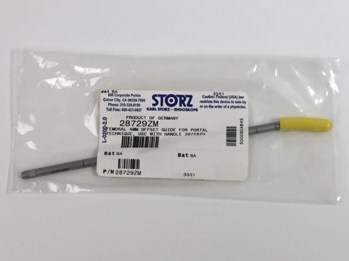 Karl Storz 28729ZM Femoral 4mm Offset Guide for Portal Technique