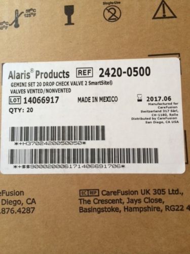 Carefusion Alaris Infusion IV Tubing Set 2420-0500