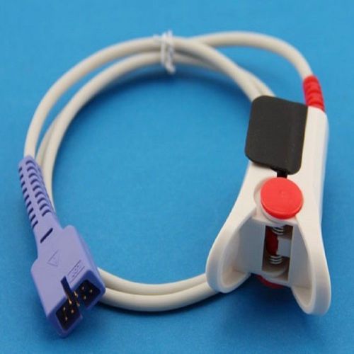 Nellcor OxiMax DB9P 9 Pins DS-100 Adult Finger Clip Spo2 Sensor Probe 3ft