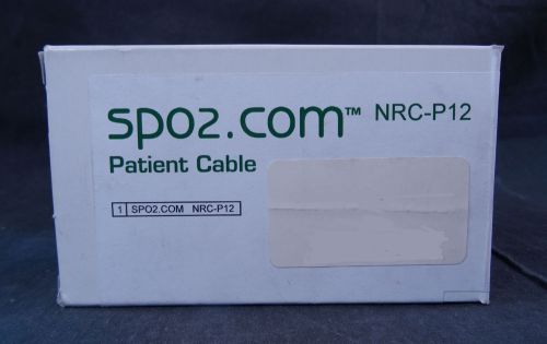 Masimo spo2.com nrc-p12 10&#039; patient cable 1853 for sale