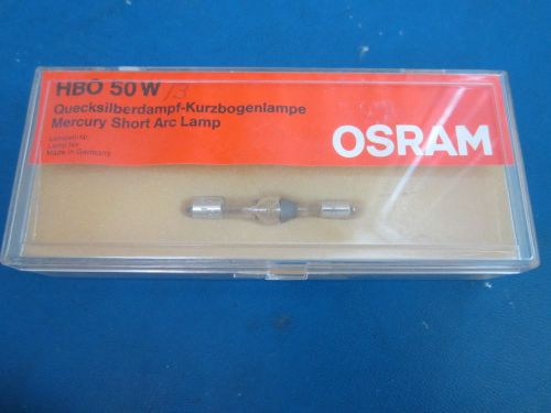 NEW OSRAM LAMP BULB HBO 50W, Mercury Short Arc Lamp