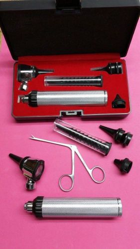 BRAND  NEW!! ** LED  LENSE Veterinary/Surgical Operating Otoscope Kit