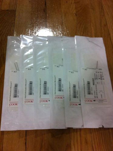 Cook Medical Hilal Embolization Mocrocoil REF: G04622 (LOT of 6)