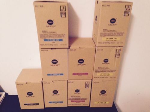 Minolta Copier Toner for CF1501/Cf2001 - 9 total in various colors