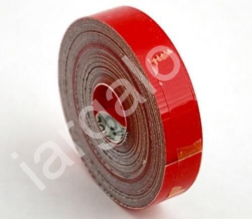 DYMO embossing Tape 5201-02 Glossy Red 3/8&#034; x 12 Ft NEW Label Labeling