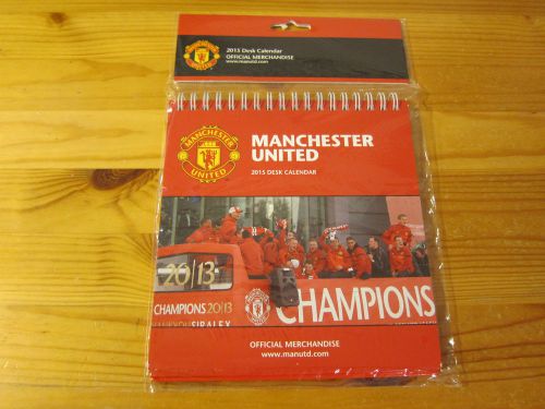 OFFICIAL MANCHESTER UNITED 2015 DESK CALENDAR