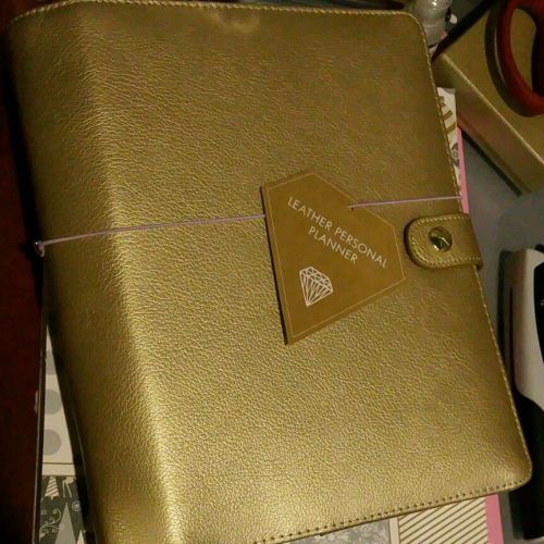 Kikki gold planner