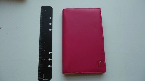 Filofax slimline size boston pink organizer agenda - unused rare for sale