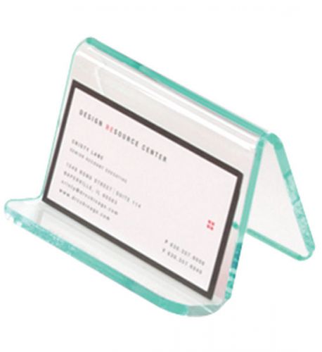 Clear Plastic Business Card Display Holder