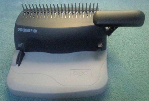 GBC Docubind P100 Plastic Comb Binding Machine