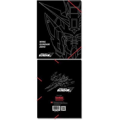 File Folder: Gundam Wing - Wing Zero Elastic Band Document Folder