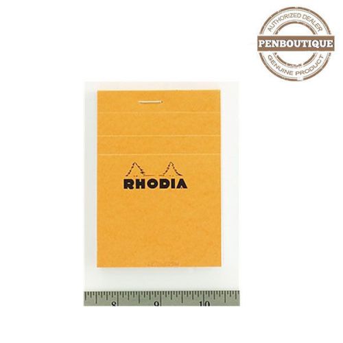 Rhodia Notepads Graph Orange 80S 3-3/8X4-3/4