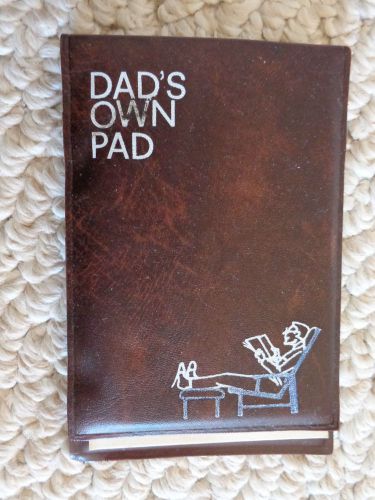 VINTAGE CUTE VINYL DAD’S OWN PAD (1087)