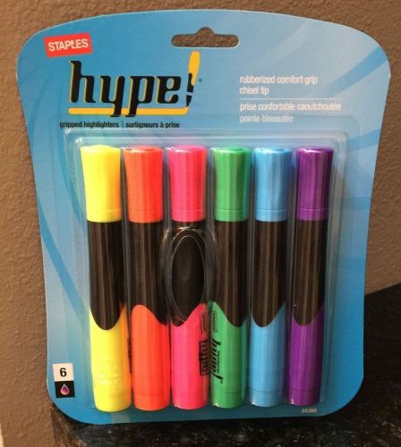 Staples Brand Hype Highlighters