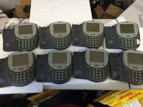 Lot (8) AVAYA 4620 IP Business Display Phones