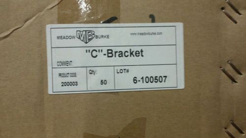 MEADOW BURKE  &#034;C&#034; BRACKET CASE OF 50 PC 200003